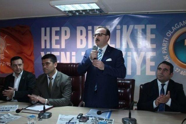 Mustafa Yel, Ak Parti Tekirdağ Milletvekili Aday Adaylığını Açıkladı