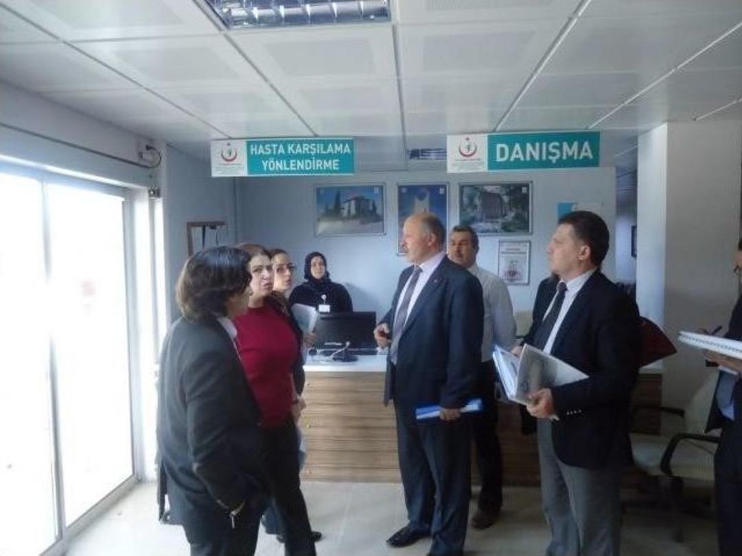 Sağlık Kurumlarında Yerinde Değerlendirme &Ccedil;alışmaları Yapıldı