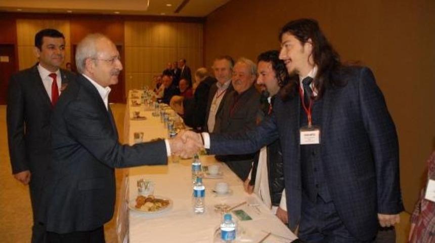 Kılı&ccedil;daroğlu Denizli'de Iş&ccedil;ilerle Kahvaltı Yaptı (2)