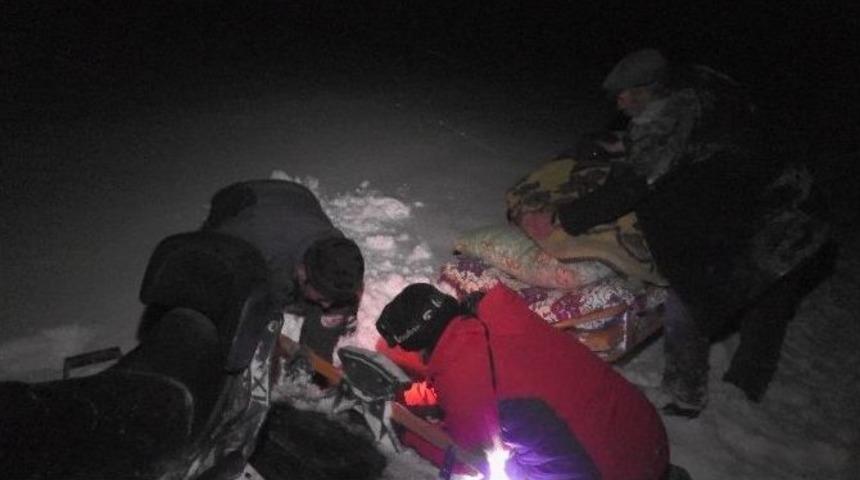 Muş&rsquo;ta Hasta Kurtarma Operasyonu