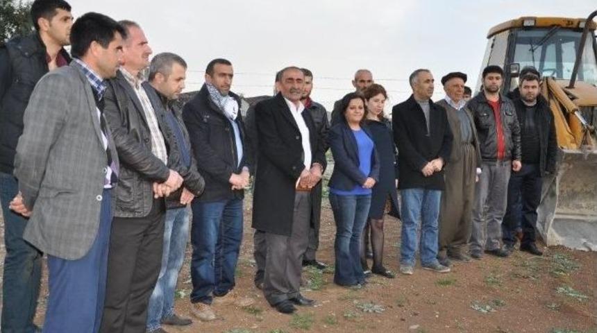 Kasaplar Mezbahane Bah&ccedil;esine Fidan Dikti