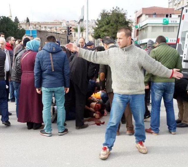 Kırmızı Işıkta Geçince Canından Oluyordu