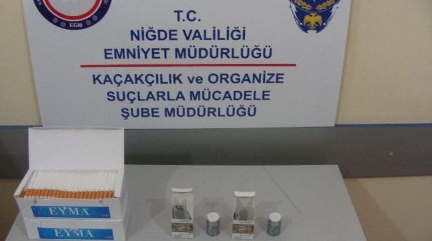 Niğde Ve Bor&rsquo;da Ka&ccedil;ak Sigara Operasyonu