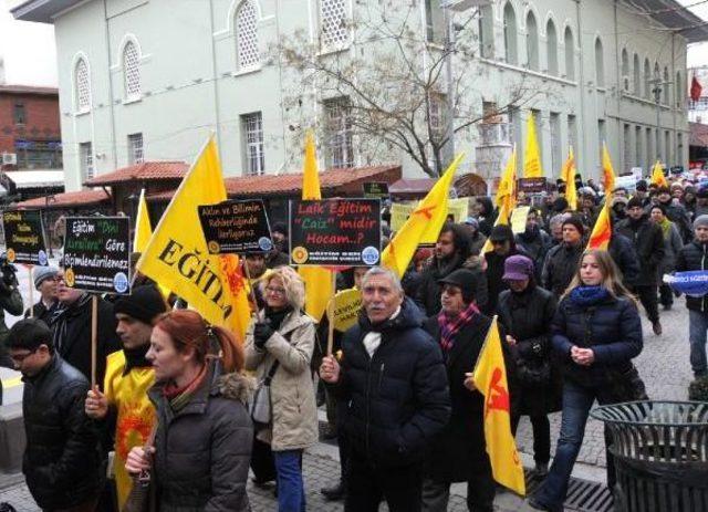 Eskişehir'de 'laik Ve Bilimsel Eğitim' Yürüyüşü