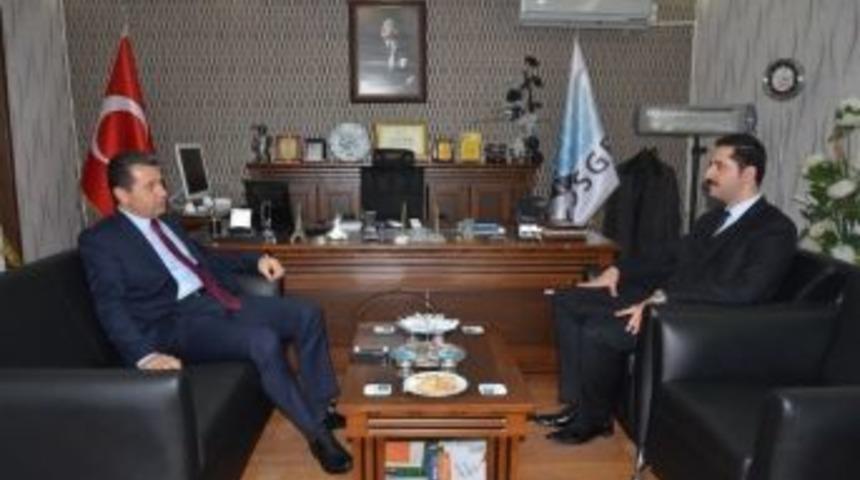 Batman Valisi Azmi &Ccedil;elik Kosgeb Batman Hizmet Merkezi M&uuml;d&uuml;rl&uuml;ğ&uuml;&rsquo;n&uuml; Ziyaret Etti