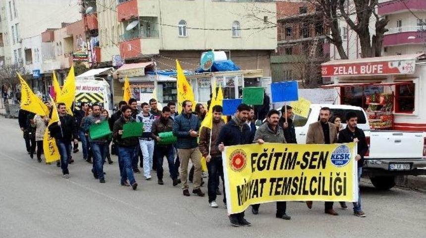 Eğitim-sen&rsquo;den İş Bırakma Eylemi