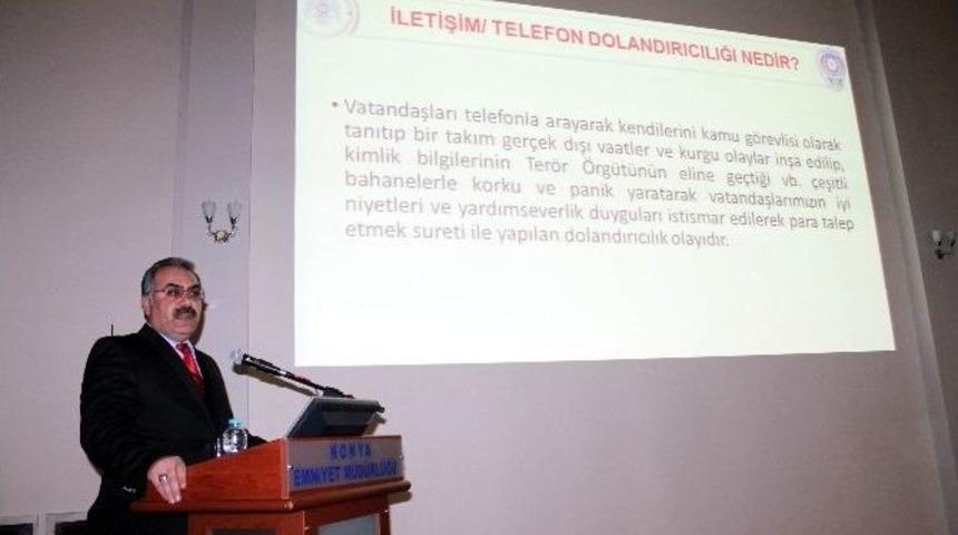 Konya&rsquo;da Vatandaşlar 2014 Yılında Yaklaşık 3 Milyon Tl Dolandırılmış