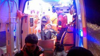 Afad Ekipleri, Mide Rahatsızlığı Bulunan Vatandaşı Hastaneye Ulaştırdı