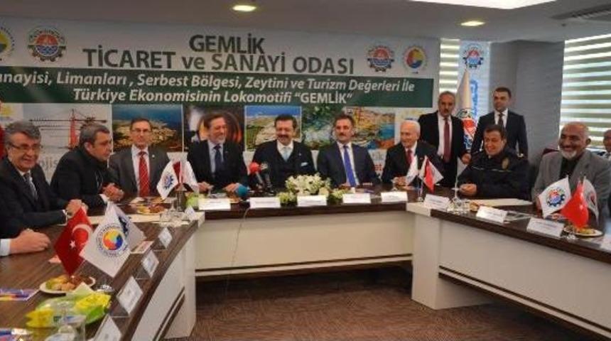 Hisarcıklıoğlu: Gemlik&rsquo;E Demiryolu Lazım