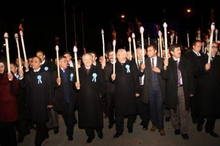 Erzincan’da Meşaleli Kurtuluş Yürüyüşü G1