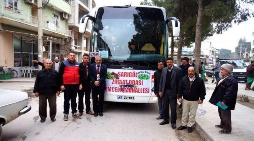 Sarıg&ouml;ll&uuml; &Ccedil;ift&ccedil;iler İzmir&rsquo;e &Ccedil;ıkarma Yaptı