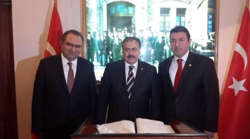 Orman Ve Su İşleri Bakanı Eroğlu Zonguldak&rsquo;ta