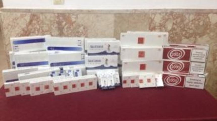 Jandarmadan Ka&ccedil;ak Sigara Operasyonu