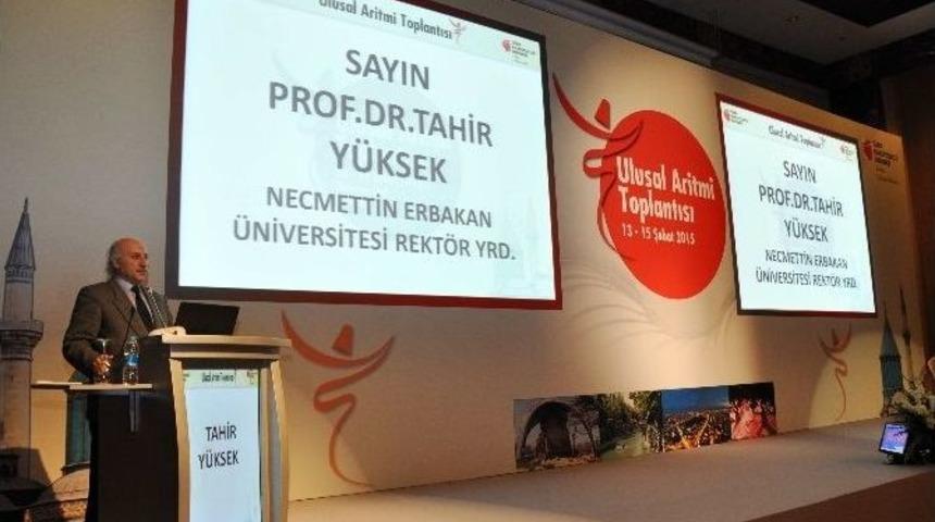 Konya&rsquo;da Ulusal Aritmi Toplantısı Yapıldı