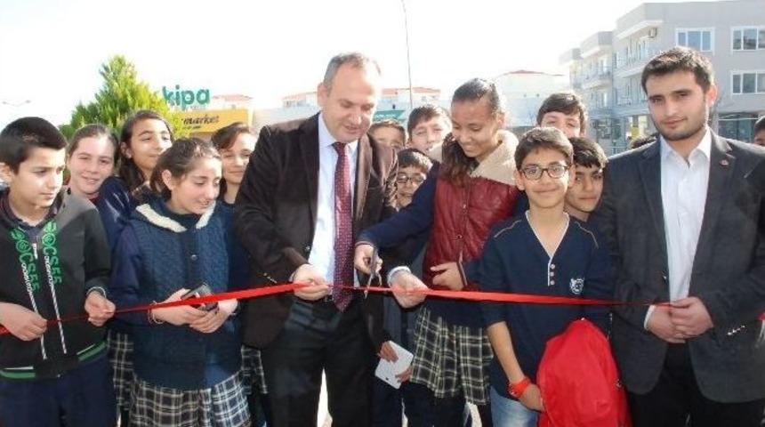 Didim&rsquo;de &Ouml;zel Eğitim Merkezi &Ouml;ğrencilerinin Ebru Eserleri Sergilendi