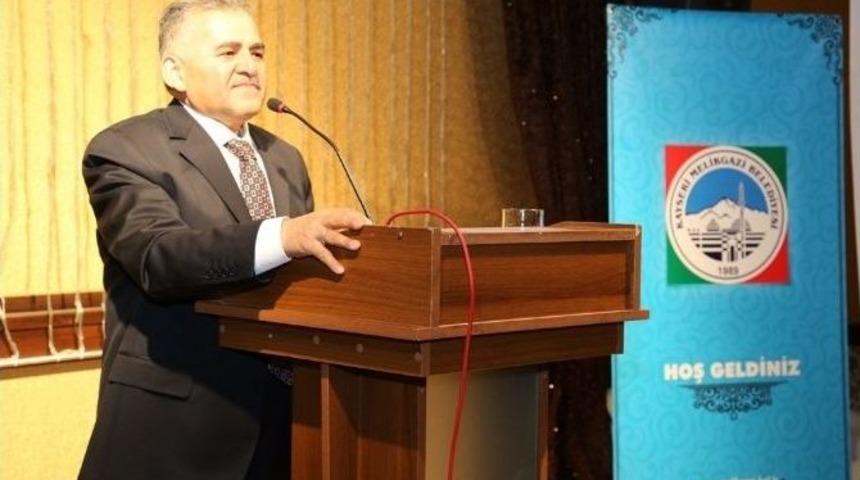 Melikgazi Belediye Başkanı Memduh B&uuml;y&uuml;kkılı&ccedil;: