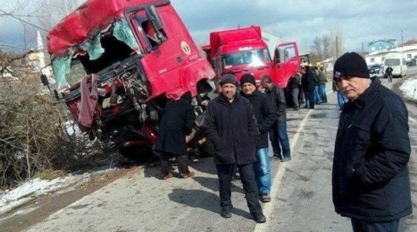 Direksiyon Başında Bayılınca Kaza Yaptı