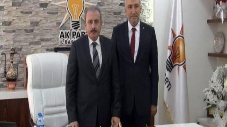 Ak Parti&rsquo;li Şentop, Ak Parti Malatya İl Başkanlığını Ziyaret Etti
