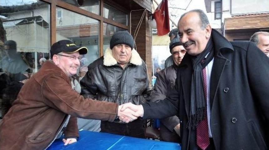 Esnaftan Başkan T&uuml;rkyılmaz&rsquo;a &Ouml;vg&uuml;