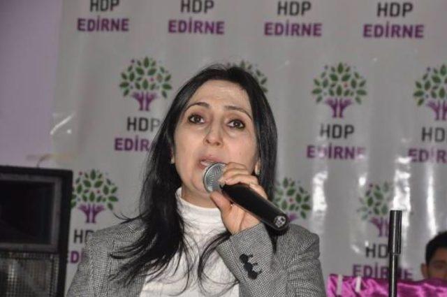 Hdp Eş Genel Başkanı Yüksekdağ'dan İç Güvenlik Yasa Tasarısına Eleştiri