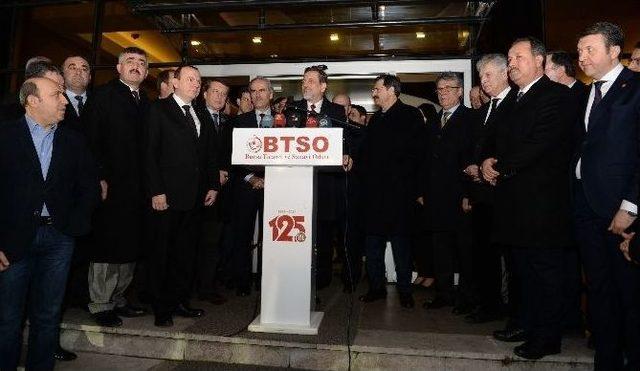 Btso Ek Binası Bursa’da Hizmete Açıldı