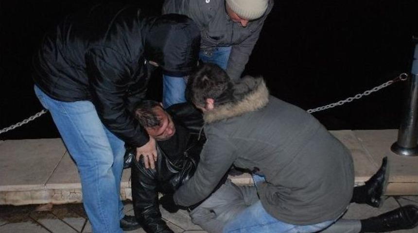 Alkol Komasına Giren Kişiyi Ağabeyi Buldu