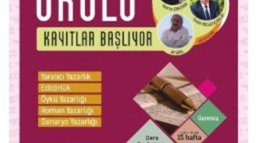 Yazarlık Okulu Kayıtları Başladı