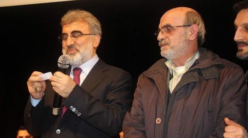 Enerji Bakanı Yıldız Toki Konutlarının Kura &Ccedil;ekilişine Katıldı