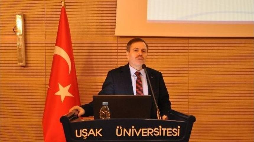 Uşak &Uuml;niversitesi Rekt&ouml;r&uuml; &Ccedil;elik&rsquo;ten &Ccedil;elik Gibi A&ccedil;ıklama