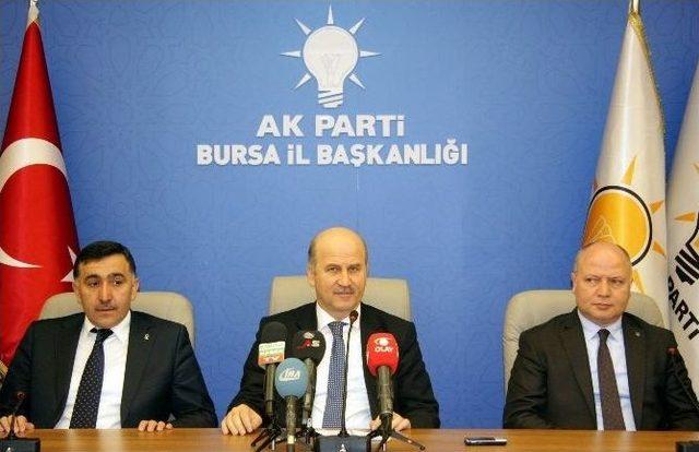 Ak Parti Bursa İl Başkanı Cemalettin Torun: