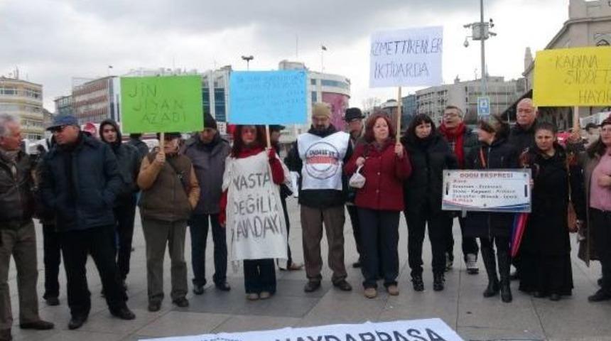 Haydarpaşa Garı Eylemleri 159'uncu Haftasında