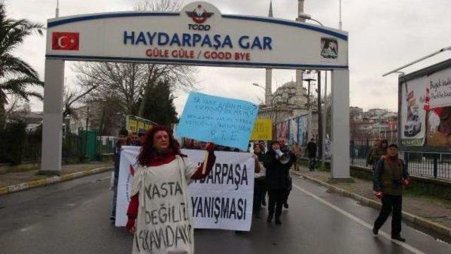 Haydarpaşa Garı Eylemleri 159'uncu Haftasında