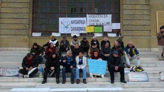 Haydarpaşa Garı Eylemleri 159'uncu Haftasında