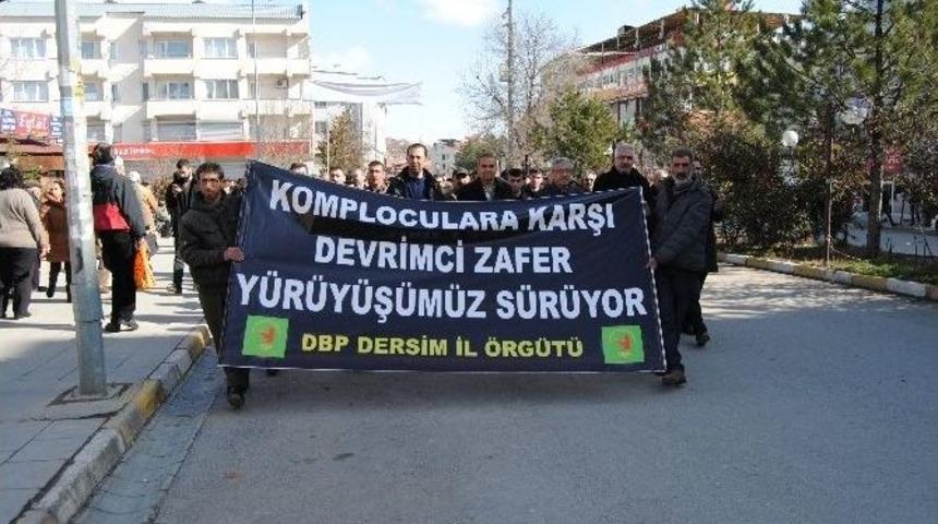 Tunceli&rsquo;de &Ouml;calan Eylemi Olaysız Sona Erdi