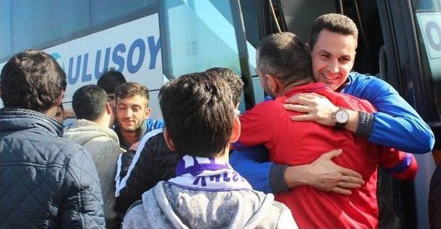 Orduspor’a Coşkulu Karşılama