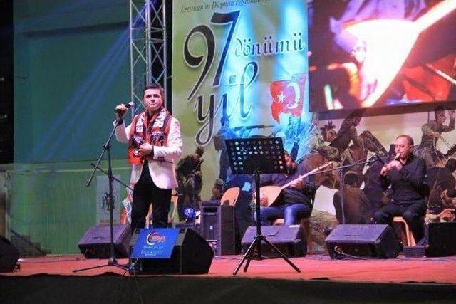 Erzincan’da Kurtuluş Haftası Etkinlikleri Konserle Son Buldu