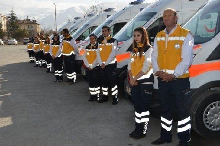Erzincan’a 6 Adet Tam Donanımlı Kara Ambulansı G1