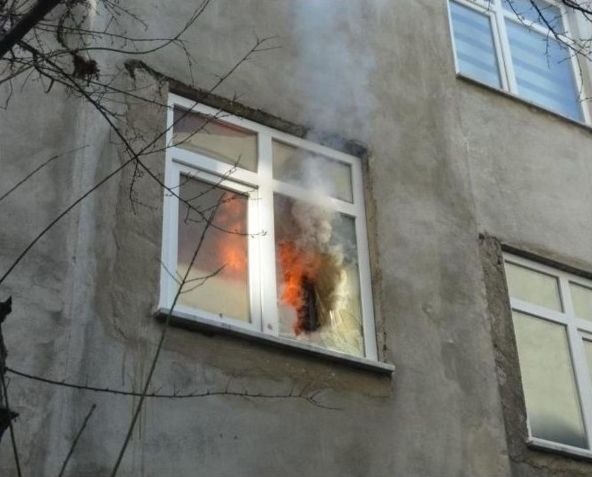 Fatsa&rsquo;da Yangın