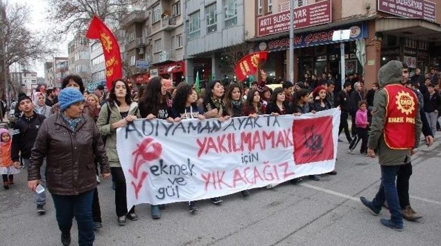 Adıyaman’da Kadınlar, Özgecan İçin Yürüdü