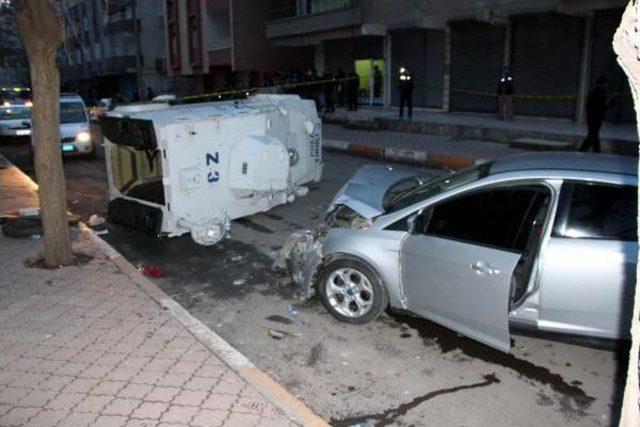 Diyarbakır'da Zırhlı Araç Devrildi: 4'ü Polis 5 Kişi Yaralandı