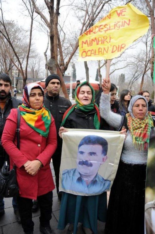 Gaziantep'te Dbp'lilerden Öcalan Protestosu