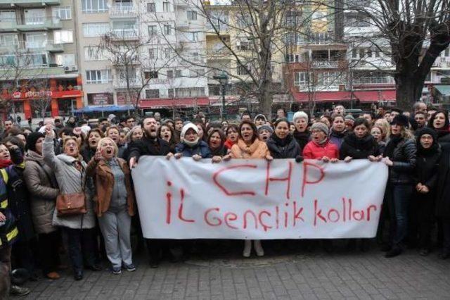 Eskişehir'de Chp'liler Özgecan Için Yürüdü