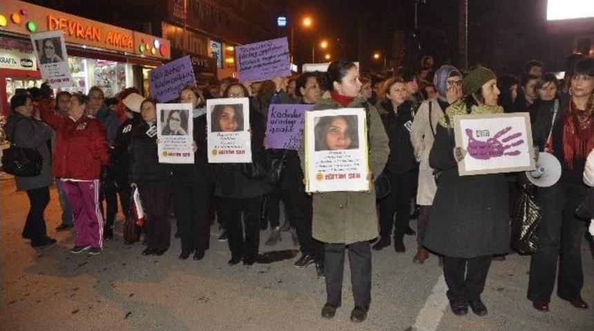 Zonguldaklı Kadınlar Özgecan İçin Yürüdü