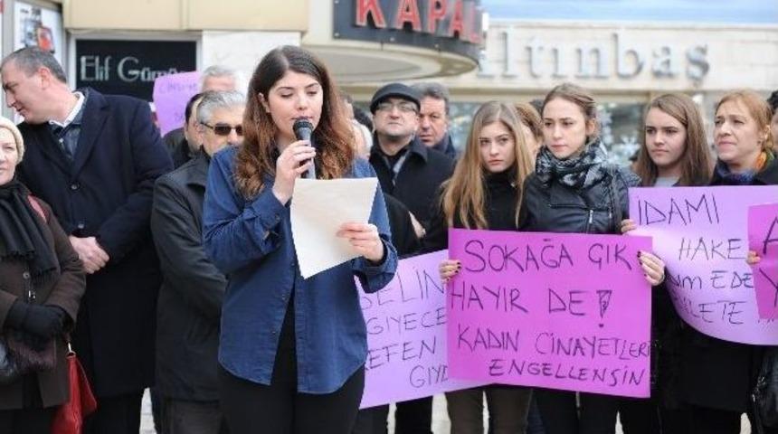 &Ouml;zgecan Cinayeti Biga&rsquo;da Protesto Edildi