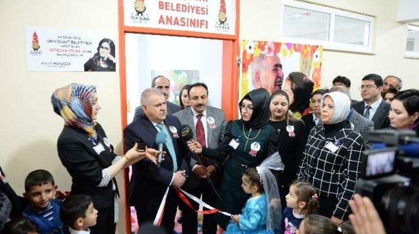 &Ouml;zgecan Adına Anasınıfı A&ccedil;ıldı