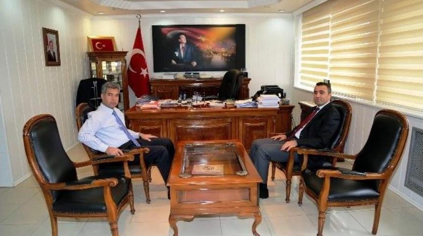 Yeni Atanan Cumhuriyet Başsavcısından Kaymakama Ziyaret