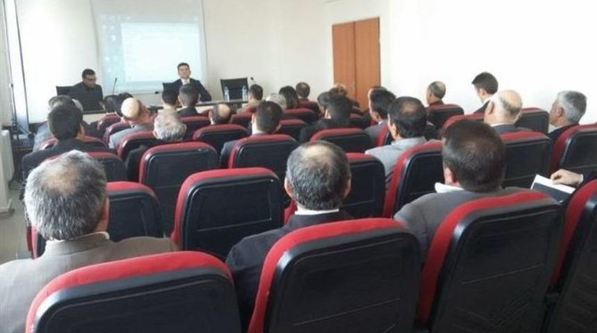 Akyaka&rsquo;da Eğitim &Ccedil;alıştayı D&uuml;zenlendi