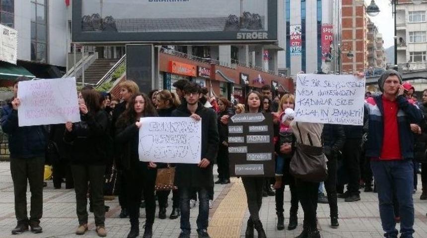 Vahşi Cinayet Rize&rsquo;de Kınandı