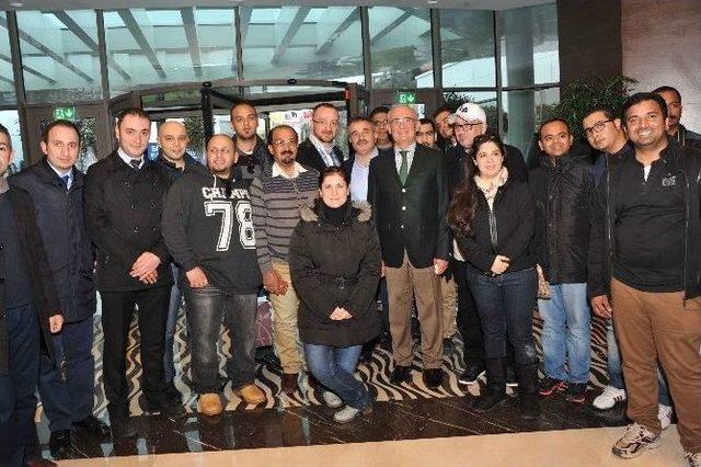 Başkan Yılmaz, Arap Turizm Acenteleri İle Bir Araya Geldi