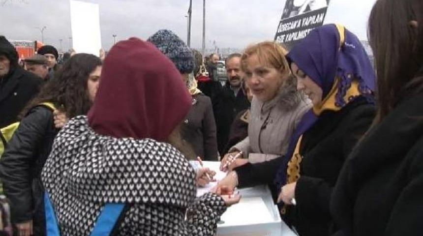 Ak Partili Kadınlar &Ouml;zgecan I&ccedil;in Imza Topladı
